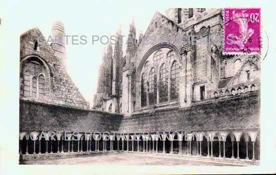 Cartes postales anciennes > CARTES POSTALES > carte postale ancienne > cartes-postales-ancienne.com Normandie Le Mont Saint Michel