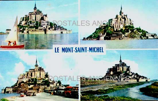 Cartes postales anciennes > CARTES POSTALES > carte postale ancienne > cartes-postales-ancienne.com Normandie Le Mont Saint Michel