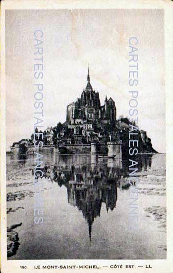 Cartes postales anciennes > CARTES POSTALES > carte postale ancienne > cartes-postales-ancienne.com Normandie Le Mont Saint Michel