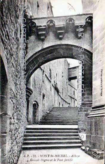 Cartes postales anciennes > CARTES POSTALES > carte postale ancienne > cartes-postales-ancienne.com Normandie Le Mont Saint Michel