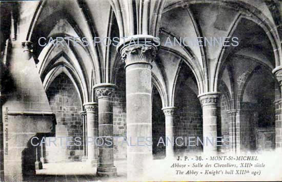 Cartes postales anciennes > CARTES POSTALES > carte postale ancienne > cartes-postales-ancienne.com Normandie Le Mont Saint Michel