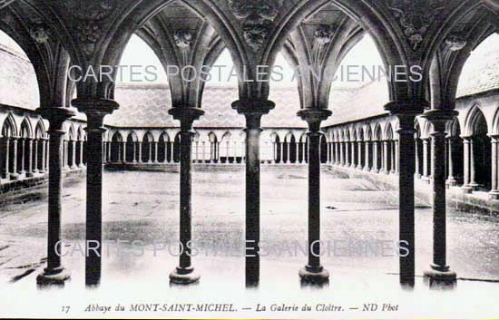 Cartes postales anciennes > CARTES POSTALES > carte postale ancienne > cartes-postales-ancienne.com Normandie Le Mont Saint Michel