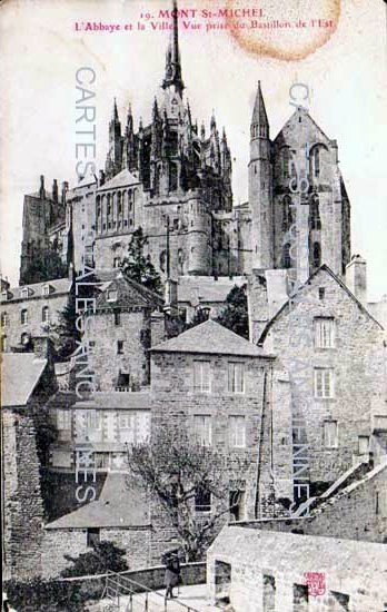 Cartes postales anciennes > CARTES POSTALES > carte postale ancienne > cartes-postales-ancienne.com Normandie Le Mont Saint Michel