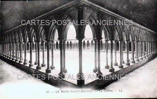 Cartes postales anciennes > CARTES POSTALES > carte postale ancienne > cartes-postales-ancienne.com Normandie Le Mont Saint Michel