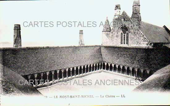 Cartes postales anciennes > CARTES POSTALES > carte postale ancienne > cartes-postales-ancienne.com Normandie Le Mont Saint Michel