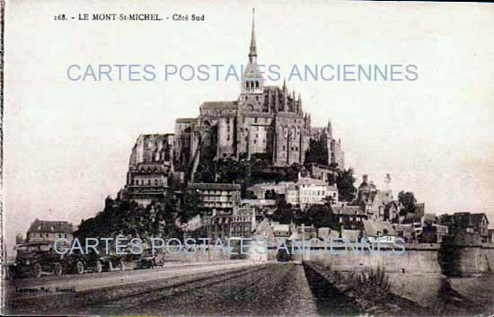 Cartes postales anciennes > CARTES POSTALES > carte postale ancienne > cartes-postales-ancienne.com Normandie Le Mont Saint Michel