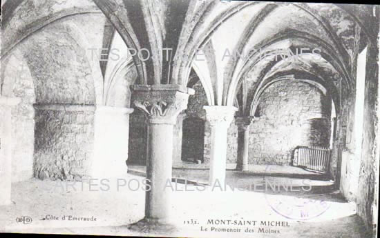 Cartes postales anciennes > CARTES POSTALES > carte postale ancienne > cartes-postales-ancienne.com Normandie Le Mont Saint Michel