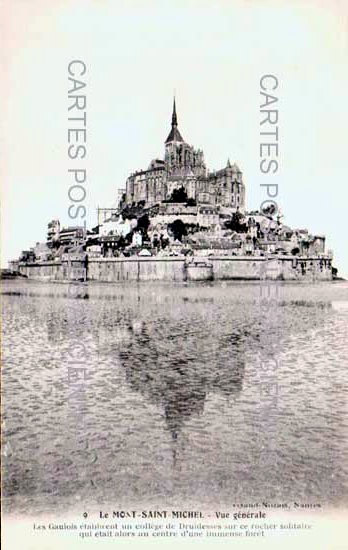 Cartes postales anciennes > CARTES POSTALES > carte postale ancienne > cartes-postales-ancienne.com Normandie Le Mont Saint Michel