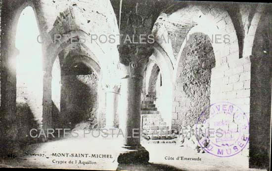 Cartes postales anciennes > CARTES POSTALES > carte postale ancienne > cartes-postales-ancienne.com Normandie Le Mont Saint Michel