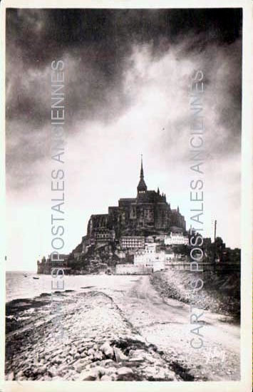 Cartes postales anciennes > CARTES POSTALES > carte postale ancienne > cartes-postales-ancienne.com Normandie Le Mont Saint Michel