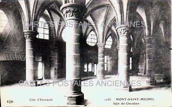 Cartes postales anciennes > CARTES POSTALES > carte postale ancienne > cartes-postales-ancienne.com Normandie Le Mont Saint Michel