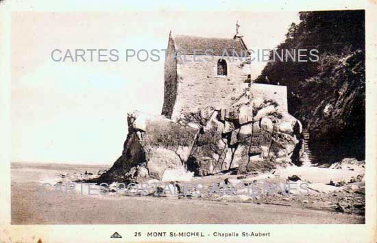 Cartes postales anciennes > CARTES POSTALES > carte postale ancienne > cartes-postales-ancienne.com Normandie Le Mont Saint Michel