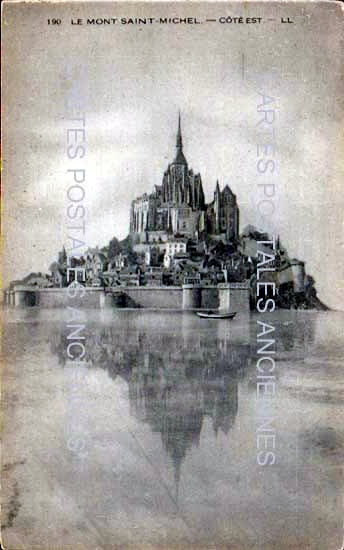 Cartes postales anciennes > CARTES POSTALES > carte postale ancienne > cartes-postales-ancienne.com Normandie Le Mont Saint Michel