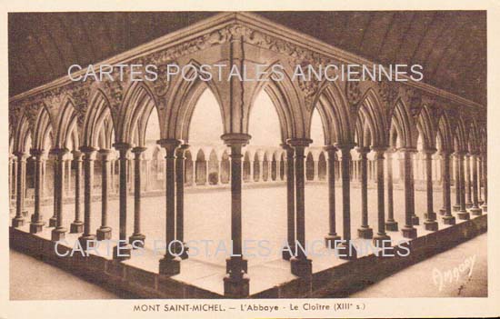 Cartes postales anciennes > CARTES POSTALES > carte postale ancienne > cartes-postales-ancienne.com Normandie Le Mont Saint Michel