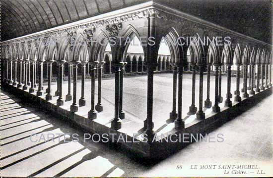 Cartes postales anciennes > CARTES POSTALES > carte postale ancienne > cartes-postales-ancienne.com Normandie Le Mont Saint Michel