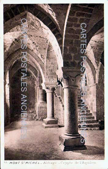 Cartes postales anciennes > CARTES POSTALES > carte postale ancienne > cartes-postales-ancienne.com Normandie Le Mont Saint Michel