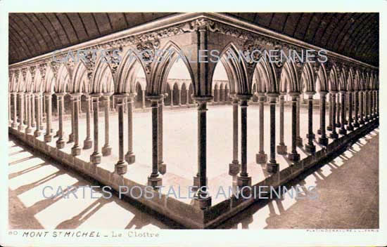 Cartes postales anciennes > CARTES POSTALES > carte postale ancienne > cartes-postales-ancienne.com Normandie Le Mont Saint Michel