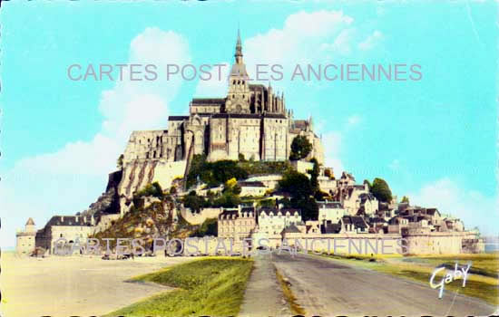 Cartes postales anciennes > CARTES POSTALES > carte postale ancienne > cartes-postales-ancienne.com Normandie Le Mont Saint Michel