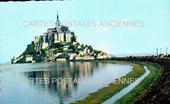 Cartes postales anciennes > CARTES POSTALES > carte postale ancienne > cartes-postales-ancienne.com Normandie Le Mont Saint Michel