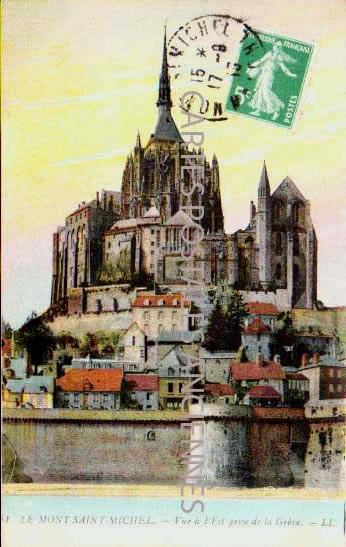 Cartes postales anciennes > CARTES POSTALES > carte postale ancienne > cartes-postales-ancienne.com Normandie Le Mont Saint Michel