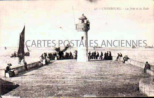 Cartes postales anciennes > CARTES POSTALES > carte postale ancienne > cartes-postales-ancienne.com Normandie Cherbourg