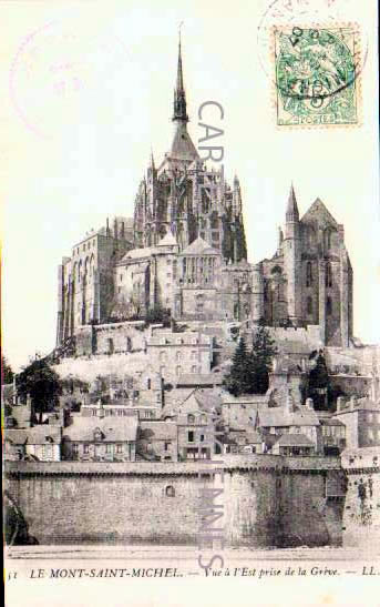 Cartes postales anciennes > CARTES POSTALES > carte postale ancienne > cartes-postales-ancienne.com Normandie Le Mont Saint Michel