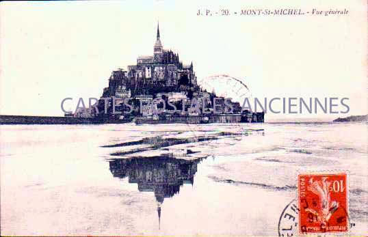 Cartes postales anciennes > CARTES POSTALES > carte postale ancienne > cartes-postales-ancienne.com Normandie Le Mont Saint Michel