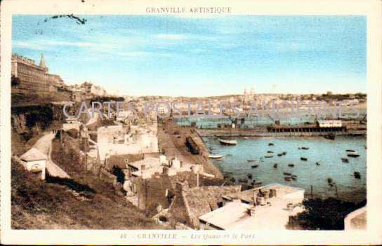 Cartes postales anciennes > CARTES POSTALES > carte postale ancienne > cartes-postales-ancienne.com Normandie Granville