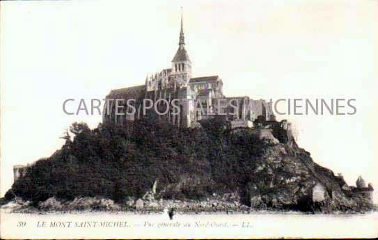 Cartes postales anciennes > CARTES POSTALES > carte postale ancienne > cartes-postales-ancienne.com Normandie Le Mont Saint Michel