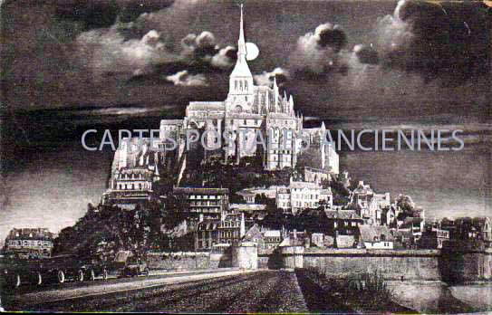 Cartes postales anciennes > CARTES POSTALES > carte postale ancienne > cartes-postales-ancienne.com Normandie Le Mont Saint Michel