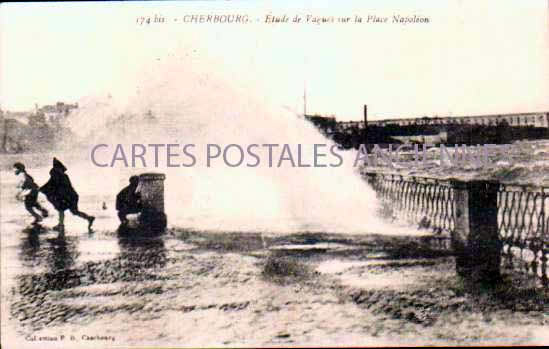 Cartes postales anciennes > CARTES POSTALES > carte postale ancienne > cartes-postales-ancienne.com Normandie Cherbourg