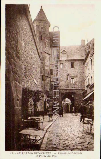 Cartes postales anciennes > CARTES POSTALES > carte postale ancienne > cartes-postales-ancienne.com Normandie Le Mont Saint Michel