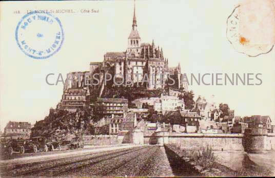 Cartes postales anciennes > CARTES POSTALES > carte postale ancienne > cartes-postales-ancienne.com Normandie Le Mont Saint Michel