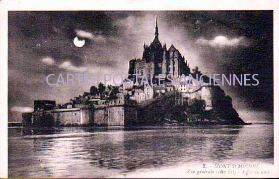 Cartes postales anciennes > CARTES POSTALES > carte postale ancienne > cartes-postales-ancienne.com Normandie Le Mont Saint Michel