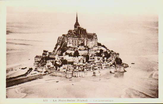 Cartes postales anciennes > CARTES POSTALES > carte postale ancienne > cartes-postales-ancienne.com Normandie Le Mont Saint Michel