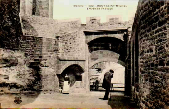 Cartes postales anciennes > CARTES POSTALES > carte postale ancienne > cartes-postales-ancienne.com Normandie Le Mont Saint Michel