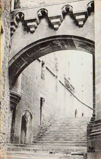 Cartes postales anciennes > CARTES POSTALES > carte postale ancienne > cartes-postales-ancienne.com Normandie Le Mont Saint Michel