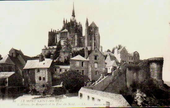 Cartes postales anciennes > CARTES POSTALES > carte postale ancienne > cartes-postales-ancienne.com Normandie Le Mont Saint Michel