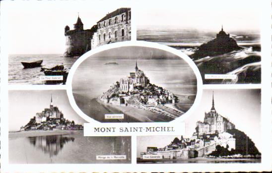 Cartes postales anciennes > CARTES POSTALES > carte postale ancienne > cartes-postales-ancienne.com Normandie Le Mont Saint Michel