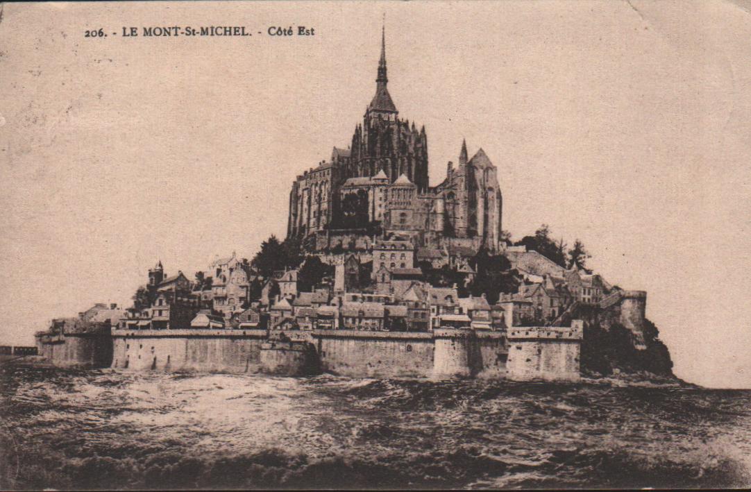 Cartes postales anciennes > CARTES POSTALES > carte postale ancienne > cartes-postales-ancienne.com Normandie Le Mont Saint Michel