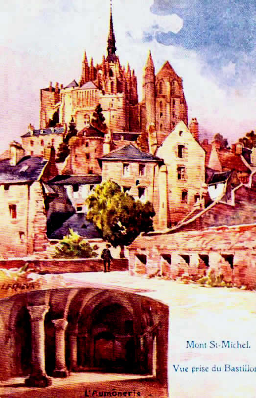 Cartes postales anciennes > CARTES POSTALES > carte postale ancienne > cartes-postales-ancienne.com Normandie Le Mont Saint Michel