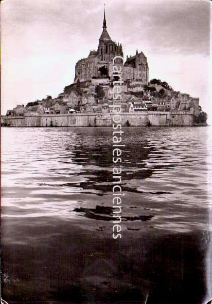 Cartes postales anciennes > CARTES POSTALES > carte postale ancienne > cartes-postales-ancienne.com Normandie Manche Le Mont Saint Michel