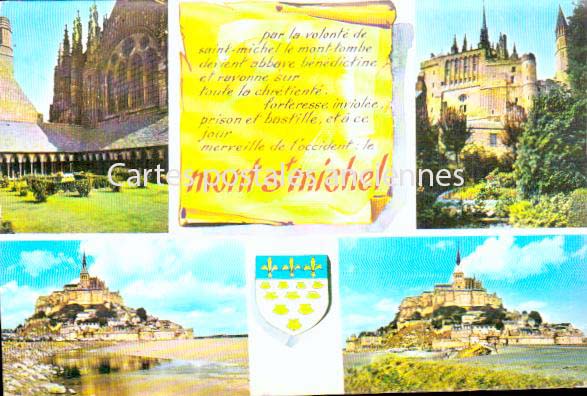 Cartes postales anciennes > CARTES POSTALES > carte postale ancienne > cartes-postales-ancienne.com Normandie Manche Le Mont Saint Michel