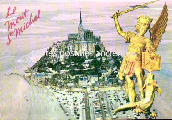 Cartes postales anciennes > CARTES POSTALES > carte postale ancienne > cartes-postales-ancienne.com Normandie Manche Le Mont Saint Michel