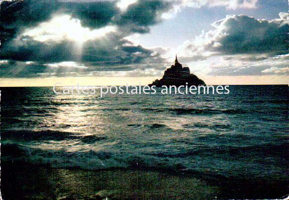 Cartes postales anciennes > CARTES POSTALES > carte postale ancienne > cartes-postales-ancienne.com Normandie Manche Le Mont Saint Michel