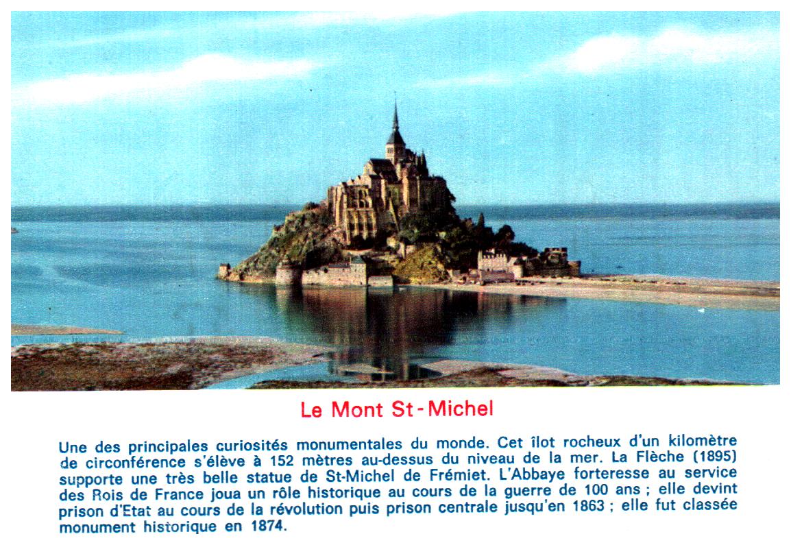 Cartes postales anciennes > CARTES POSTALES > carte postale ancienne > cartes-postales-ancienne.com Normandie Manche Le Mont Saint Michel