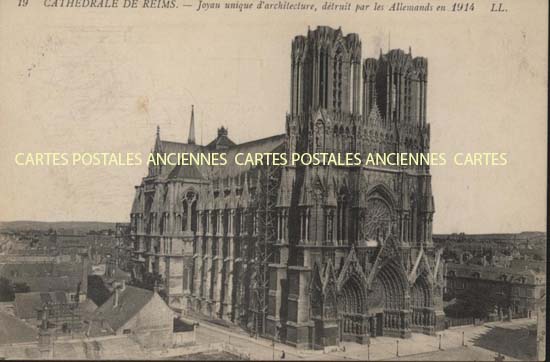 Cartes postales anciennes > CARTES POSTALES > carte postale ancienne > cartes-postales-ancienne.com Grand est Marne Reims