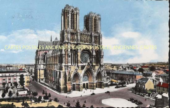 Cartes postales anciennes > CARTES POSTALES > carte postale ancienne > cartes-postales-ancienne.com Grand est Marne Reims