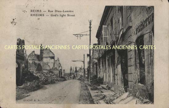 Cartes postales anciennes > CARTES POSTALES > carte postale ancienne > cartes-postales-ancienne.com Grand est Marne Reims