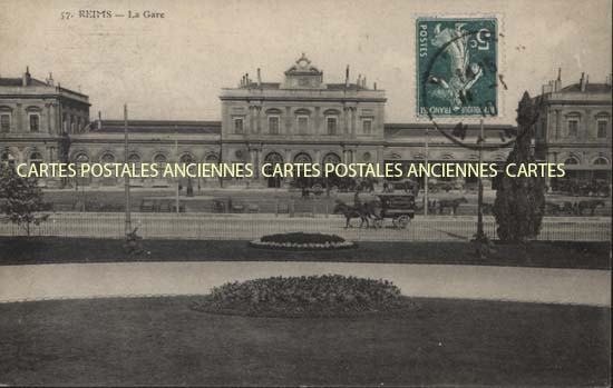 Cartes postales anciennes > CARTES POSTALES > carte postale ancienne > cartes-postales-ancienne.com Grand est Marne Reims